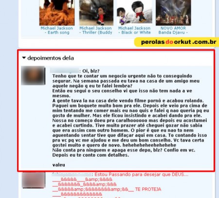 Pérolas do orkut